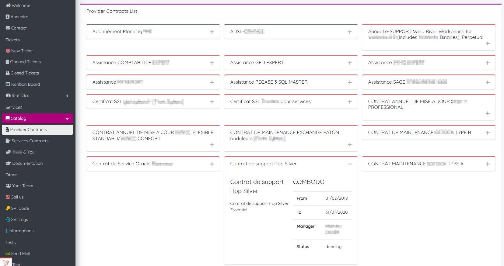 Service Contracts